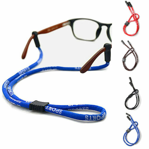 Sports Glasses Strap Neck Cord Adjust Rope Lanyard Holder Non-slip Eyewears Cord - Picture 1 of 20
