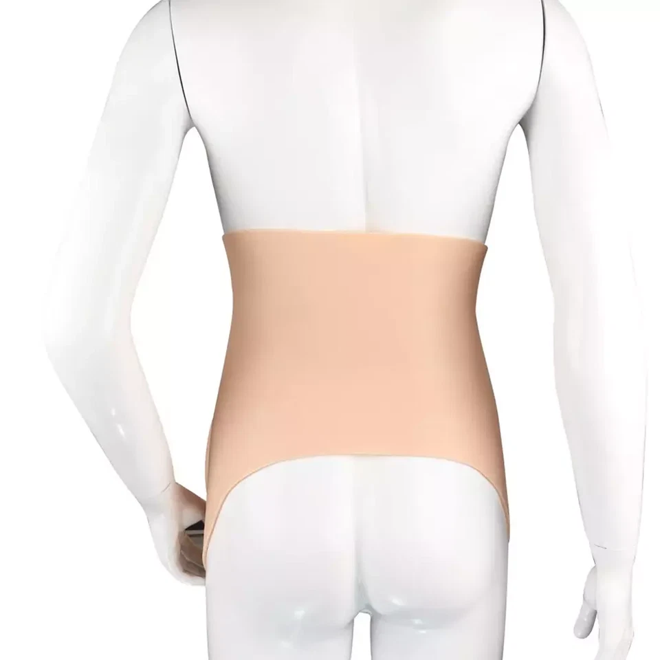 Vientre de embarazo falso de silicona para cosplayer travesti Foto 4 de 4