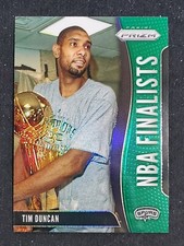 2019-20 Prizm NBA Finalists Prizms Green #5 Tim Duncan San Antonio Spurs R6220J