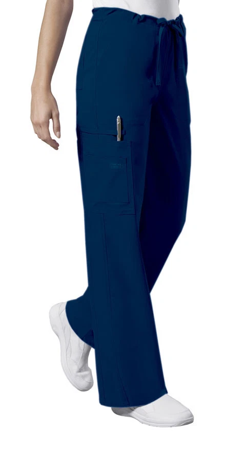 Pantalón de Carga Scrubs Cherokee Workwear con Cordón 4043 NAVW Azul Marino Envío Gratuito Foto 3 de 3