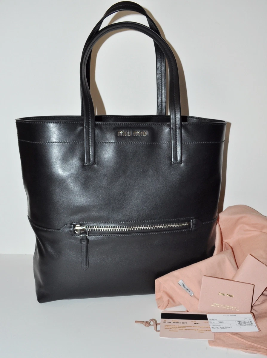 Miu Miu Double Zip Tote