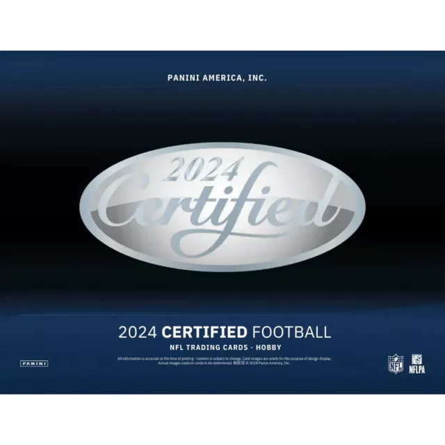2024 PANINI CERTIFIED FOOTBALL HOBBY 16-BOX CASE
