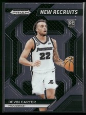 2024 Panini Prizm Draft Picks Basketball - New Recruits Base - #19 Devin Carter
