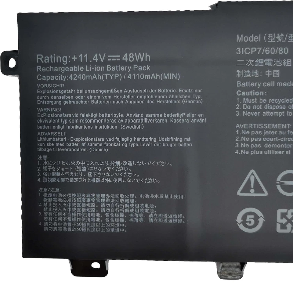 Batería B31N1726 para ASUS ROG Strix G15 G512 G512LI G531 G531G FX86 FX80 NUEVA EE. UU. Foto 3 de 4