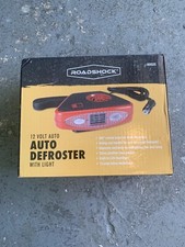 12 Volt DC Auto Heater Defroster with Light PORTABLE