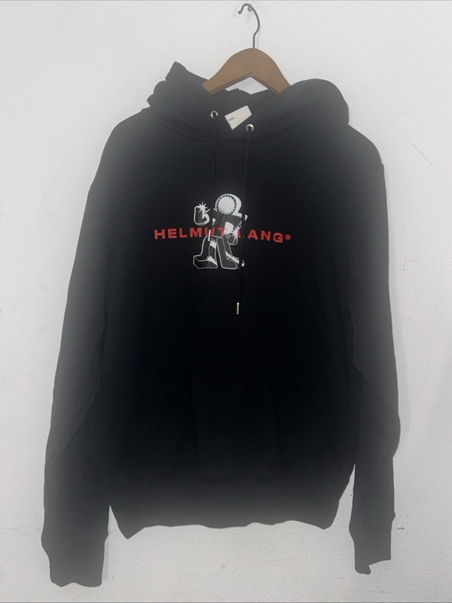 Helmut Lang Mens Figure Hoodie Size Small Black | eBay