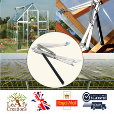 Leafy Creations Silver Double Spring Greenhouse Automatic Window Opener Vent