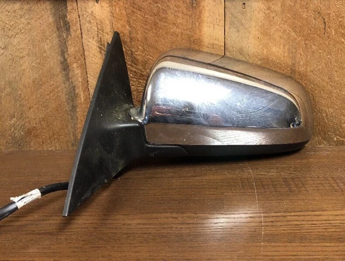 2005-2008 Audi A6 OEM Left Driver Side Power Door Mirror Memory CHROME 15 Wire