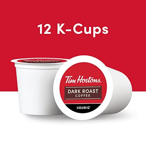 Tim Hortons Dark Roast Coffee SingleServe KCup Pods Compatible with