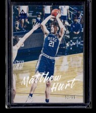 2021 Panini Chronicles Draft Picks #99 Matt Hurt Blue /99