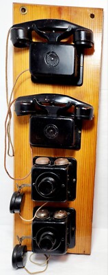 Vtg American Automatic Electric Sales Co Serv-U-Fone & Conn. Tel Electric 