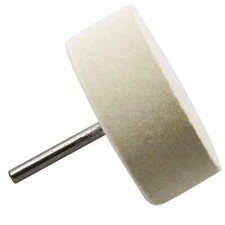 75mm Felt Polishing Wheel for Use with Cerium Oxide Polishing Powder
