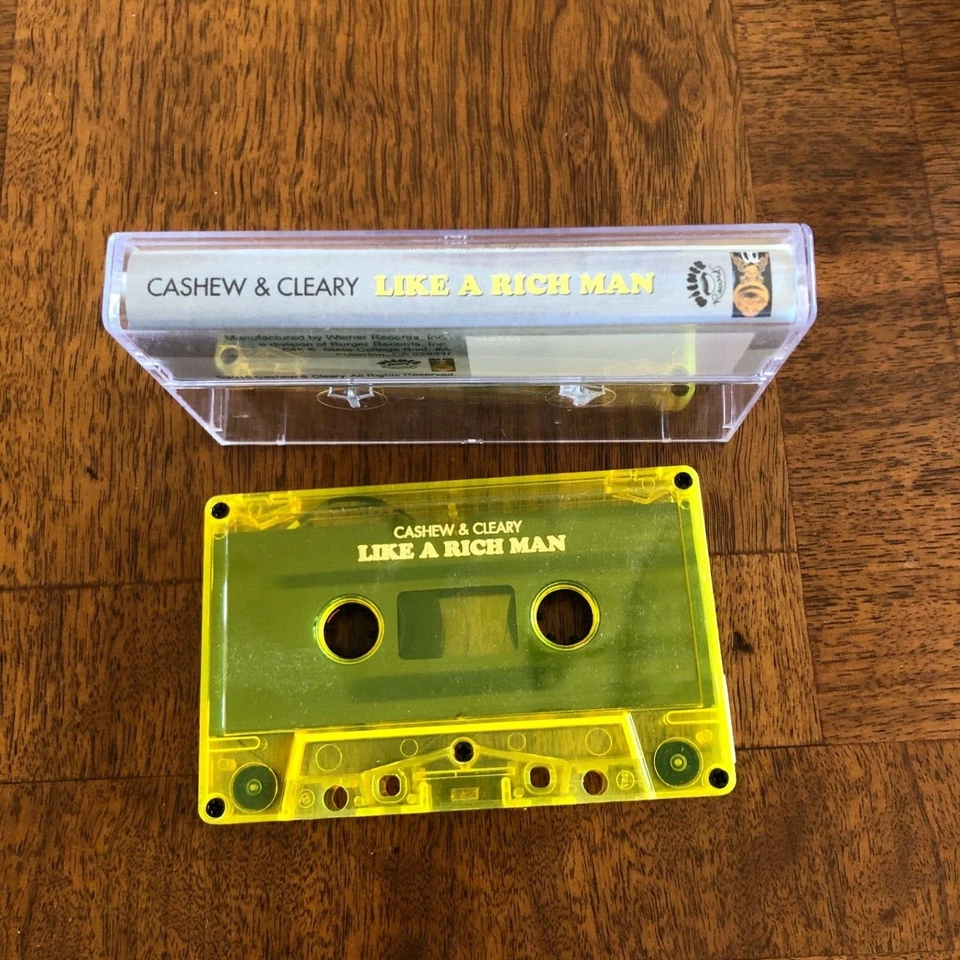 Cashew & Cleary Like a Rich Man FATHERS VOL 2 (2015 EP) very rare cassette tape  - Image 3 of 3