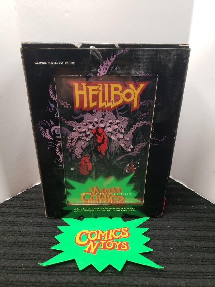 HELLBOY シードオブディストラクション ブック＆フィギュアセット限定 希少 Hellboy Seed Of Destruction Book And Figure Set by Mike Mignola