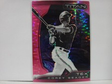 2022 Panini Chronicles Titan Pink Pulsar Corey Seager #23