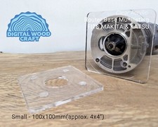 MAKITA Square Trimmer RT0700 RT0702 DRT50 KATSU Router BASE PLATE Guide Clear