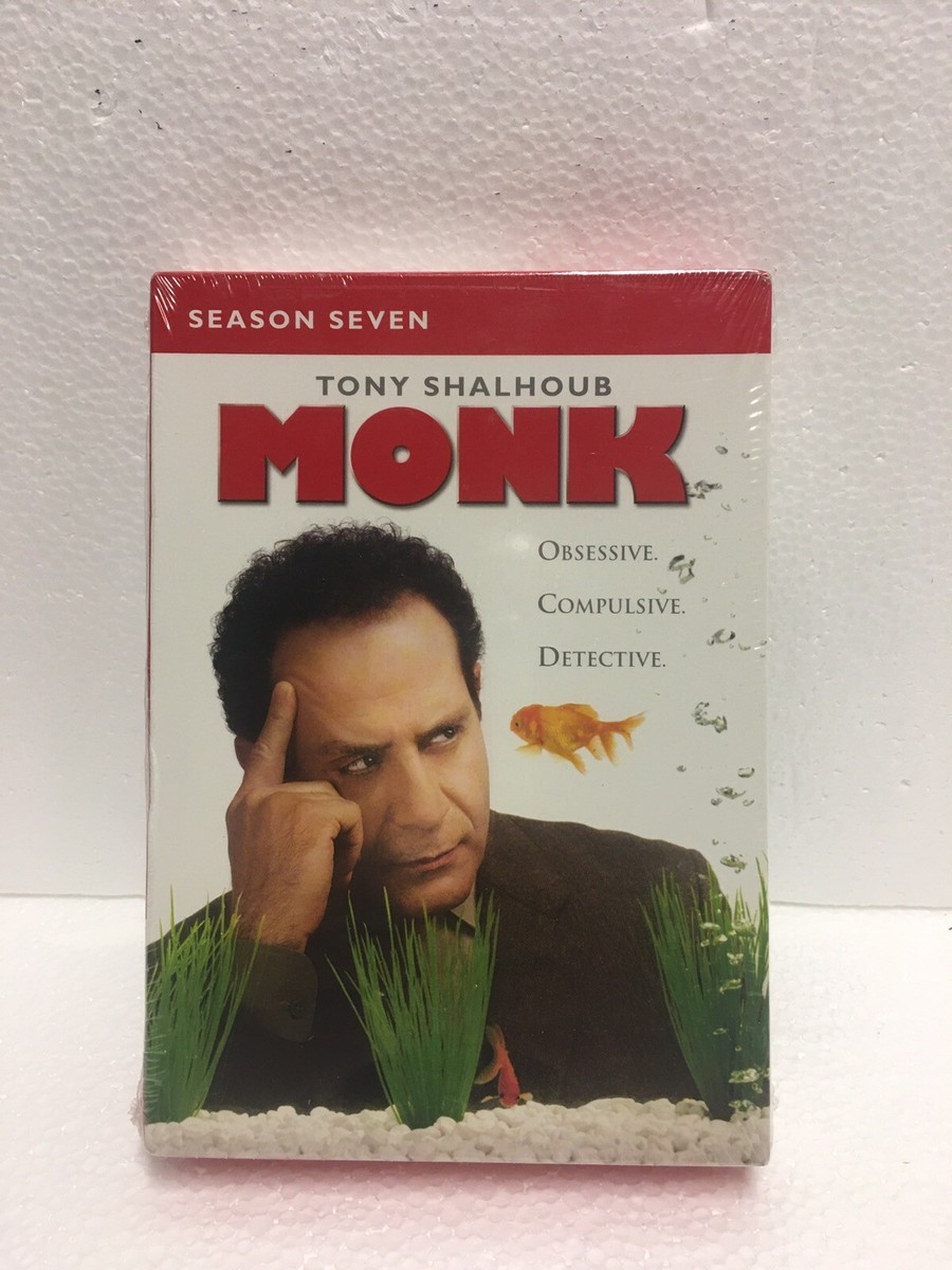 Monk Complete Season 7 4 DISC DVD SET Brand New Sealed 25192078866