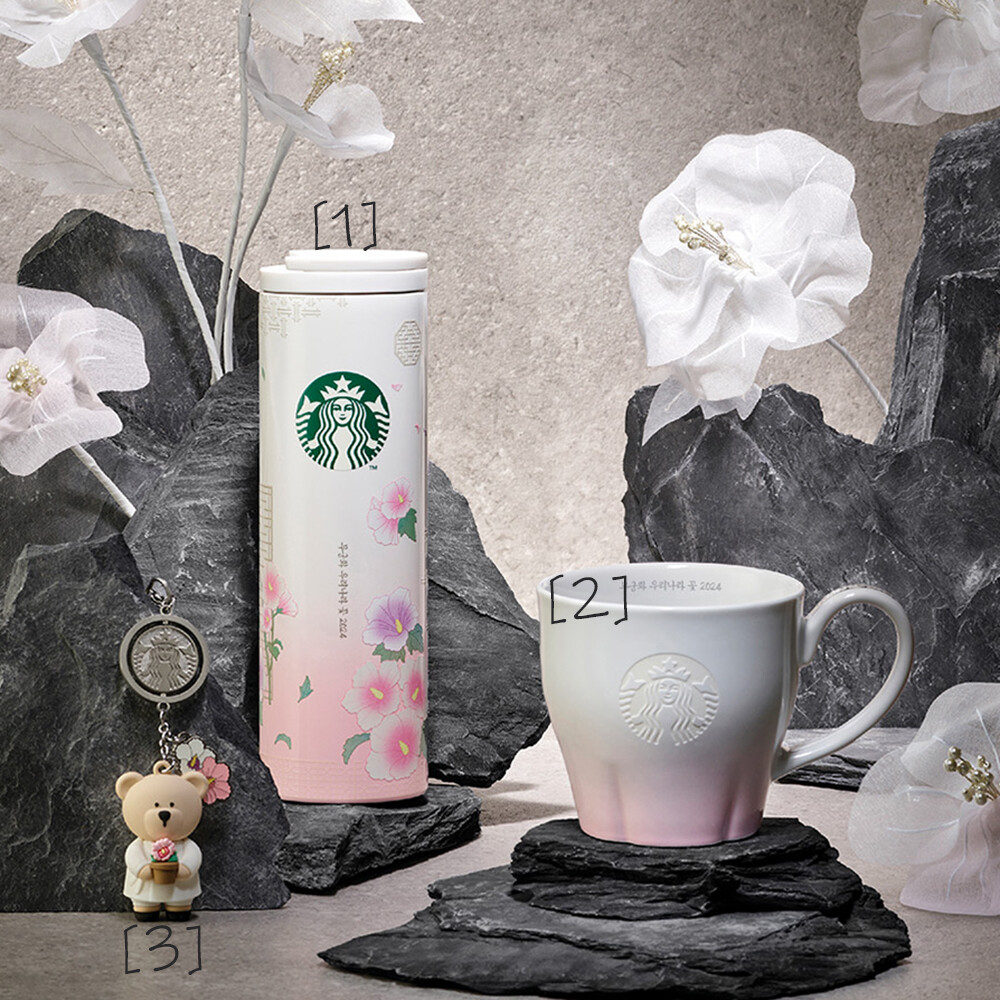 韓国スタバ 2024 SS Korea  White Tumbler 473ml 韓国スタバ▫2024 SS Korea White Tumblr▫473ml▫
