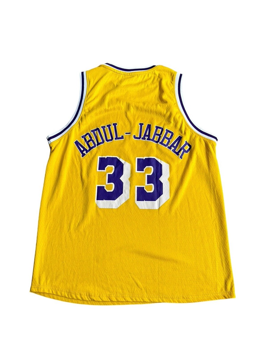 Lakers ABDUL-JABBAR 33 ユニフォームシャツ2XL Lakers ABDUL-JABBAR 33 ユニフォームシャツ2XL