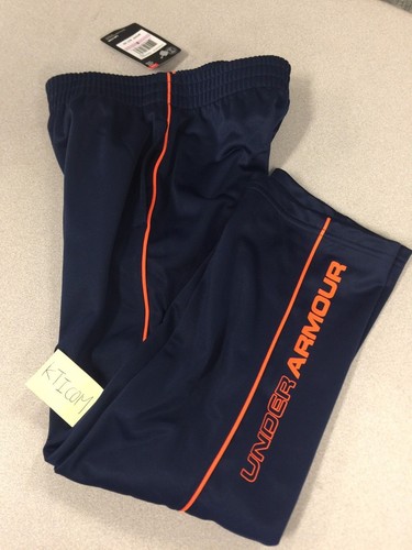 NWT Under Armour Kids Boys ATHLETIC Active Gray Long Pants Green Logo 4 5 6 7 - Picture 9 of 19