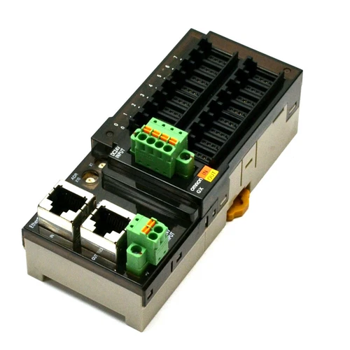 Omron GX-MD1618 Remote Terminal EtherCAT 8-Input / 8-Output 24VDC NPN e-CON