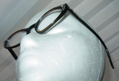 Vintage Katzenaugen Rand 46/20 Brille 4X5 1/2 Gestell 20 Strass Tittmus USA - Bild 7 von 20