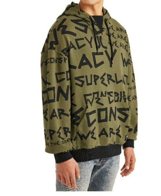 WeSC marty superlativo unisex sudadera con capucha oliva noche XL/XXL/6 J41144258M Foto 3 de 4