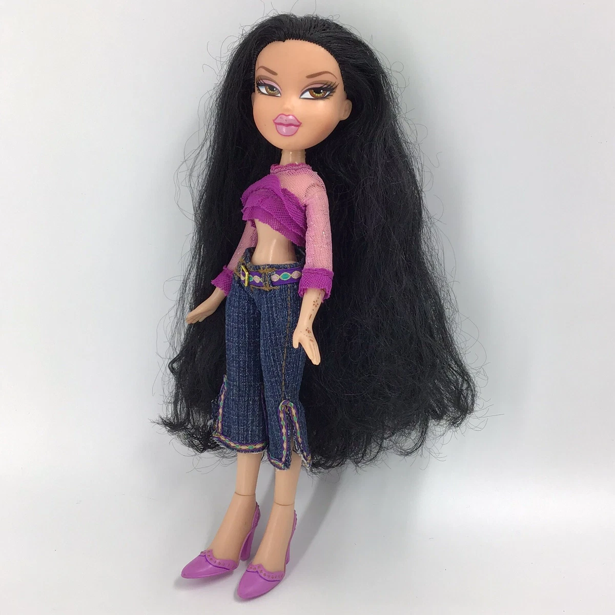 Bratz Jade Genie Magic Jade with Original Pants & Sheer Ruffle Top *See  Photos*