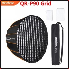 Godox QR-P90 90 cm Parabolic Softbox con sgancio rapido per lampada Bowens DE
