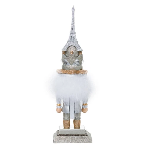 Kurt Adler Hollywood Nutcrackers Paris Hat Nutcracker - Thumbnail 3