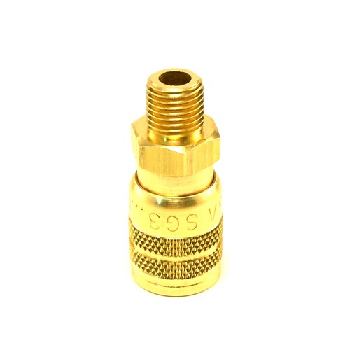 Foster SG3103 1/4" Male NPT x 1/4" Industrial Coupler Brass Air Hose Fittings M - Picture 6 of 8