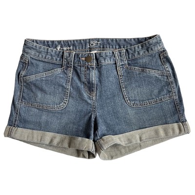 Loft Women's Low-Rise Denim Jean Shorts 