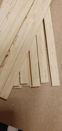 20 x Dolls House Pine Flooring Boards - Picture 2 of 3