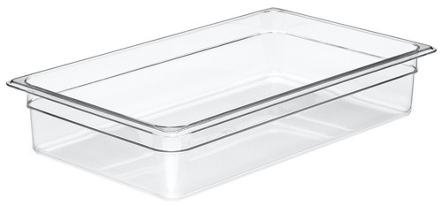 Camwear Food Pan, full size, Polycarbonate Clear Plastic, NSF, Cambro model 16CW