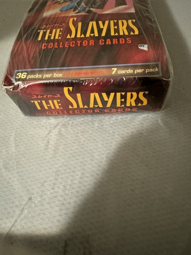 2001 The Slayers Factory Scatola sigillata per carte collezionabili di Comic Images 36 confezioni RARA!! - Foto 3 di 5