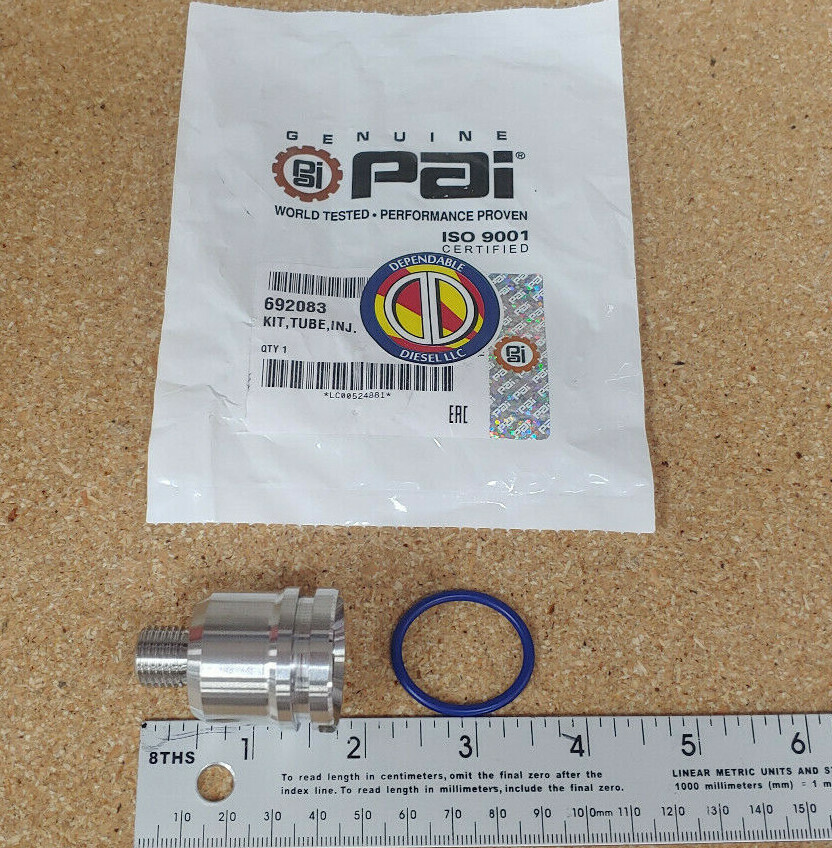Injector Sleeve and O-Ring for Series 60. PAI# 692083 Ref 