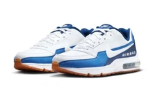 Nike Men's Air Max Limited LTD 3 Triple White/Coast Blue Gum Running Shoes NEW