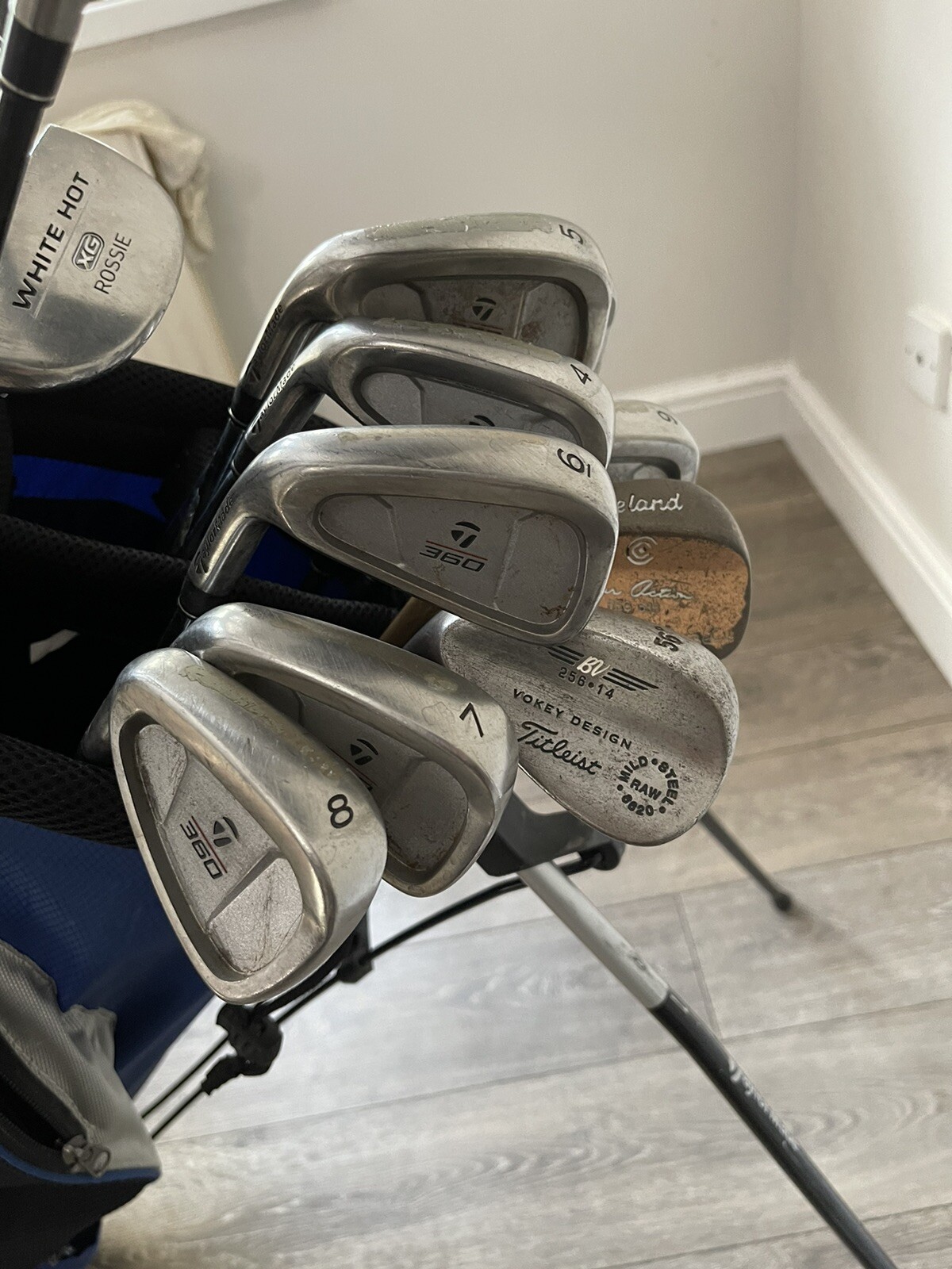 Full Set of Left Handed Taylormade Golf Clubs eBay