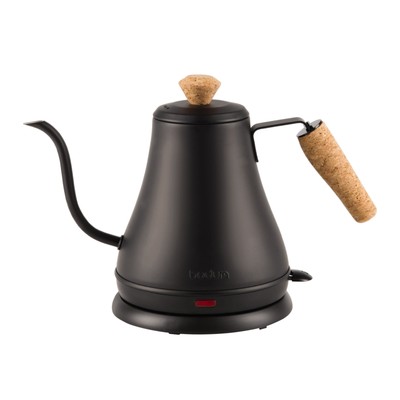 Bodum Melior Gooseneck Electric Kettle, Black, 27oz