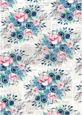 Prima Marketing Re-Design Mulberry Tissue 19"x30" Paulette