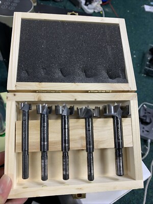 BOSCH Forstner Scharnierlochbohrer Holzbohrer Set 15,20,25,30,35 mm