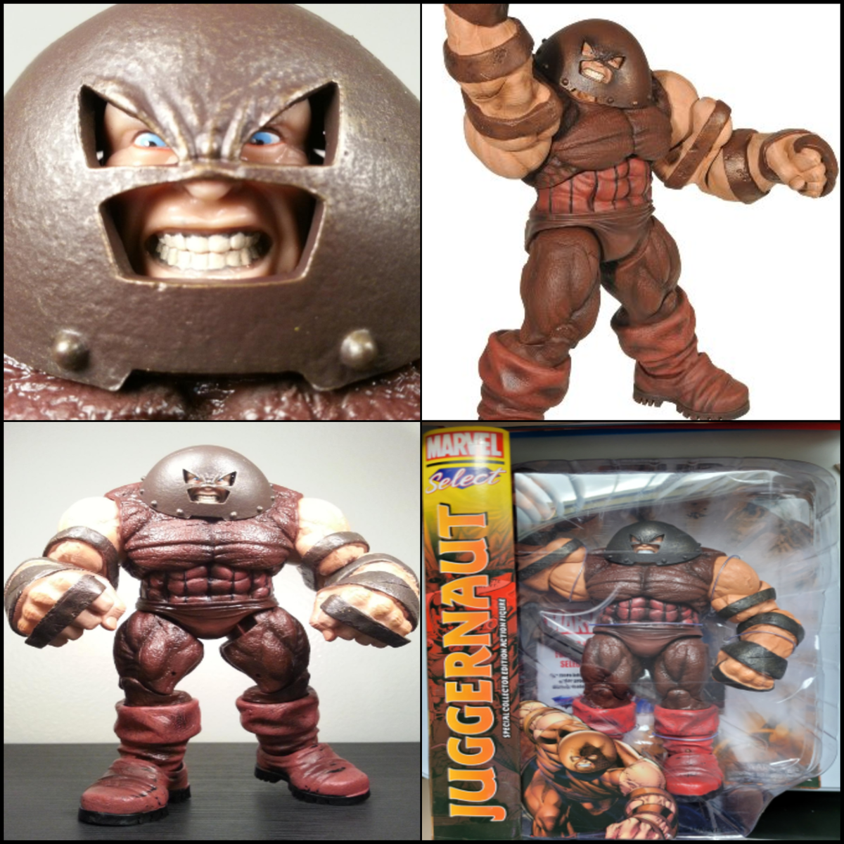 Diamond Select Marvel Select: Juggernaut Action Figure Stands 7
