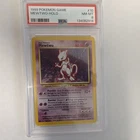 Pokémon TCG Mewtwo 1999 Base Set 10/102 Holo Rare PSA 8 Wizards of the Coast