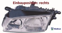 Abakus 216-1141R-LD-E Hauptscheinwerfer Rechts Scheinwerfer FüR Mazda