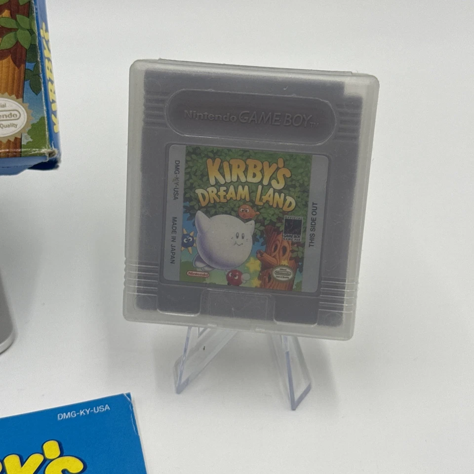 Kirbys Dream Land (Nintendo Gameboy) con caja original completa sin póster Foto 2 de 4