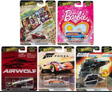 Hot Wheels Premium 2026 Pop Culture Q Case Set of 5 Cars, HXD63-956Q