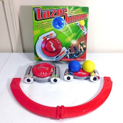 Tiger Electronics Lazer Bounce Ball Game 2004 Hasbro 42024 Complete In Box