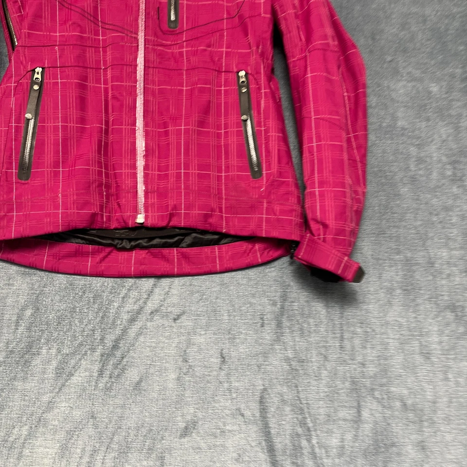 Chaqueta Mountain Hardwear Conduit Para Mujer XS Rosa Forrada Nylon Con Capucha Esquí Snowboard Foto 2 de 4