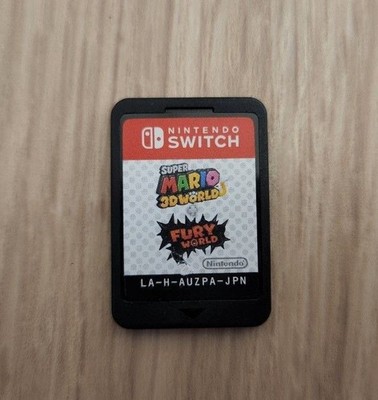 Super Mario 3D World Fury World Nintendo Switch Video Game Cartridge Only