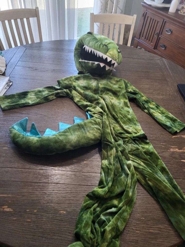 Disfraz de Halloween Pottery Barn para niños T-Rex 7-8 años ¡¡Gran forma!!! Foto 4 de 4